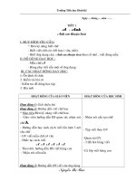 giáo án lớp hai cực hay