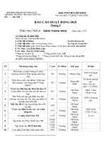 BÁO CÁO THÁNG-Đặng Thanh Nghị