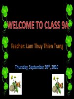 On tap kiem tra 1 tiet AV9