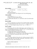 đề - đáp án thi HSG huyện lớp 8 ănm học 2007-2008