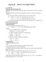 Chuyên đề nhiệt phân