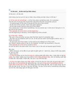 in the end và at the endx 