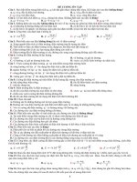 đề cương ôn tập chương 1 VL 11