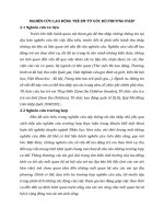 NGHIÊN CỨU LAO ĐỘNG TRẺ EM TỪ GÓC ĐỘ PHƯƠNG PHÁP