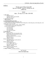 Giao an 2010-2011 tuan 1-2 lop 4