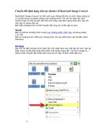 Chuyển đổi ảnh với RentAsoft Image Convert