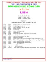 Giao an GDCD 6 tron bo