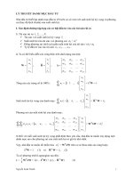 lý thuyết danh mục đầu tư 