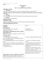 GIAO AN KHOA HOC LOP 4- HK1