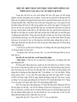 Chuyên đề : Biện pháp nhớ sự kiện Lịch sử