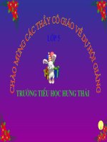 Số thập phân bằng nhau - Toán 5