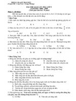 Đề giao lưu HSG Hoài Đức- HÀ Nội