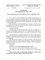 khai giang năm học 10-11