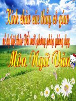 CAC THANH PHAN BIET LAP