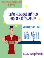 Tiết 10: LỰC ĐÀN HỒI