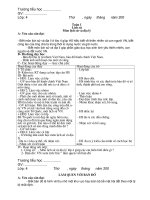 Giáo án Lịch Sử 4 HKI