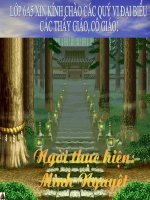 LUYỆN TẬP KỂ CHUYỆN- CHUYÊN ĐỀ