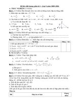 De thi KSCL dau nam ps9 co Dap an