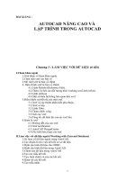 Autocad nâng cao_Phần 2