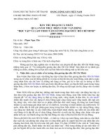 ban thu hoach 4 nam học tap va lam theo