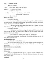 Giáo án Sử 9 (phần đầu)