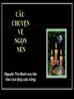 Câu  chuyện bốn ngọn nến 1