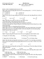 đề kiểm tra lop 12