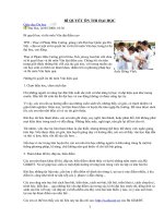 BÍ QUYẾT ÔN THI ĐH (VĂN)