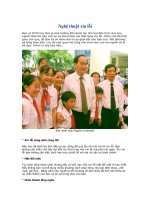 Biết nói lời xin lỗi