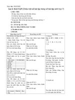 Bài Tập Chương VI(SH7)