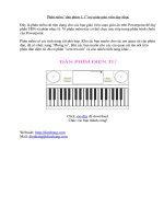 phần mềm phục vụ dạy và học âm nhạc