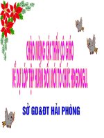 RÈN KĨ NĂNG SỐNG QUA HĐ NGLL