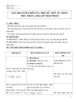 ĐÂY LÀ GA DẠY THÊM TOÁN 7.doc