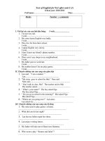 Kiểm tra 45 lop 9 sau bai 2