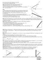 BÀI TẬP CHUYÊN ĐỀ TĨNH HỌC VẬT RẮN