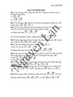 Bt ve vec to hinh hoc 10