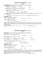 Tiết 38: Kiểm tra số học