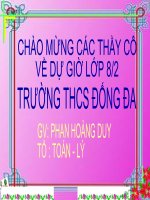 Chia da thuc cho don thuc kiem tra chuyen de (hay)