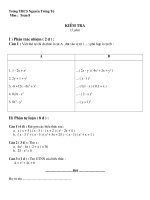 kiem tra 15 phut dai so