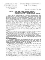 CÔNG VĂN SỐ  860- SGĐT-KT-KD