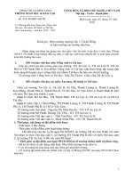 Hướng dẫn sinh hoạt bộ môn liên trường tiểu học năm học 2010 - 2011