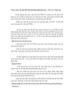 THAM LUẬN về đổi mới PPDH