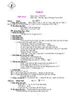 Giao an lop 1 ( tuan 5 - 7 )