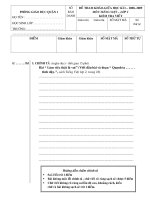 De tham khao GK1 2010-2011 Minh Huy