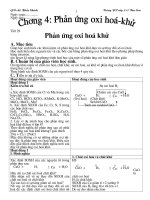 Giáo án chuog 4 lop 10 new