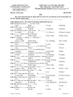 Đề thi lại 10 ( 3 năm)