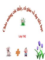 Tiêt 62:Nghiệm của đa thức một biến