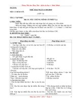 Giao án 4 - tuần 8. 2010-2011 (CKTKN)