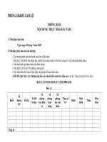 NỘI DUNG TRỰC BÁO CHIỀU 8/9/09