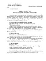 Triệu tập trại tập huấn